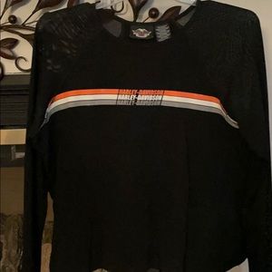 Hartley-Davison long sleeve T-shirt